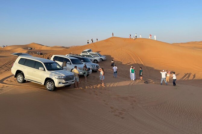 Dubai Red Dunes Afternoon Desert Safari with Camel Ride - Oasis Camp Time: Henna, Dress Makeover, BBQ, and Live Shows
