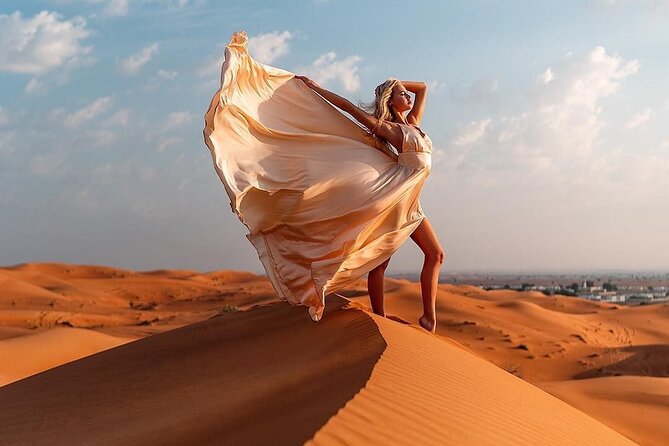 Dubai: Red Dunes Desert Safari, Camel ride, Sandboard, Quad Bike - From central Dubai to the Lahbab red dunes