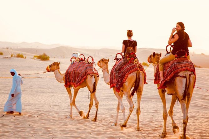Dubai Red Dunes Desert Safari, With BBQ, Camel Ride, Sand Boarding And Much More - The guide experience: why names keep popping up