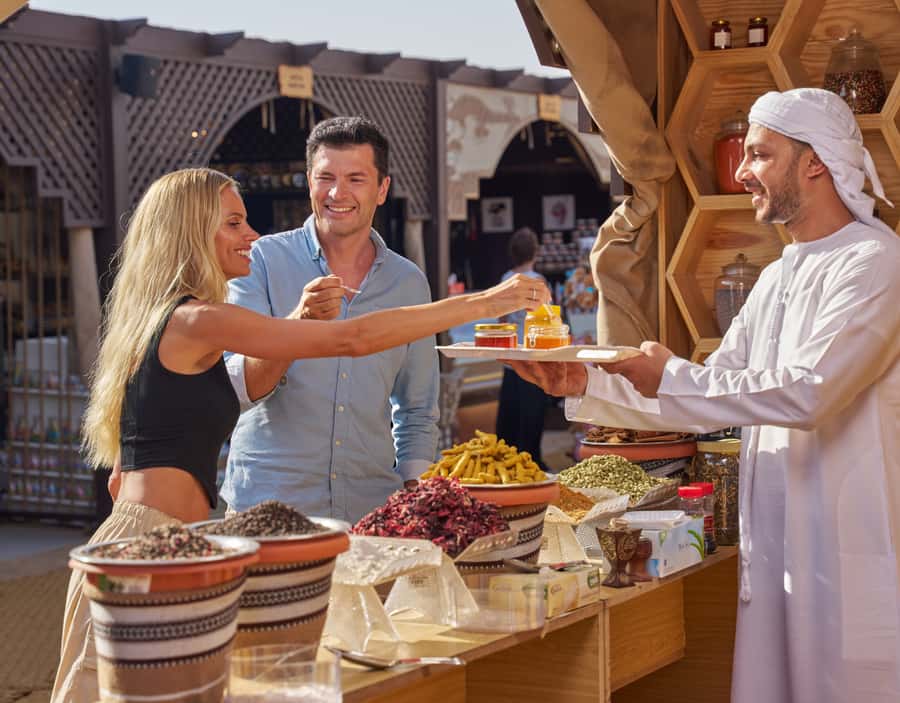Dubai’s Best Desert Safari: Live Show & Gourmet BBQ Dinner - The camel ride, henna, and Souq-style welcome before dinner