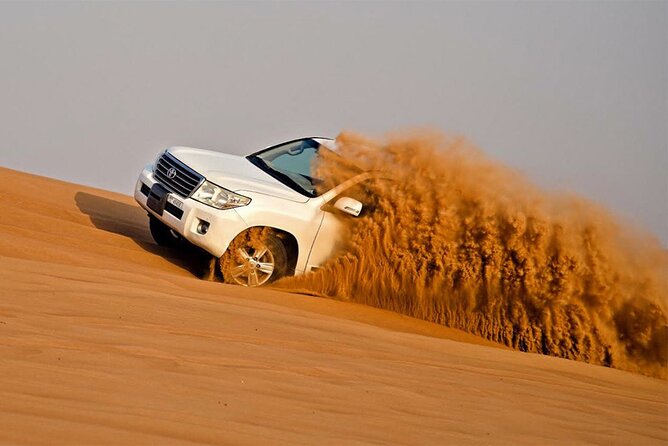 Dubai: Sandboarding, Camel Ride and Red Dune Bashing Safari - Red Dunes in a 4x4 Land Cruiser: The Main Thrill