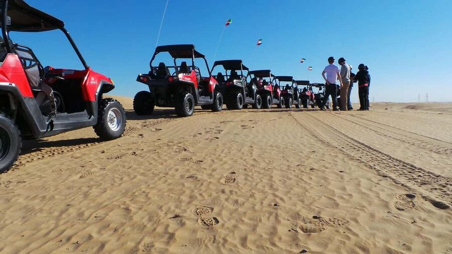 Dubai: Self-Drive Dune Buggy Safari with Pickup and Drop-Off - What you do in the sand: peaks, valleys, and a break