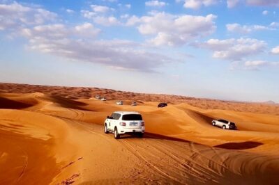 Dubai: Unique MORNING 4WD Red Dunes Safari - Sandboarding and Camel Ride: The Two Extras That Give Balance