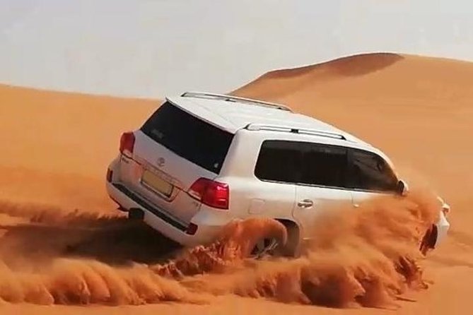 Dubai: Unique MORNING 4WD Red Dunes Safari incl. 30min Quad Bike - Pickup, timing, and the no-luggage rule that matters