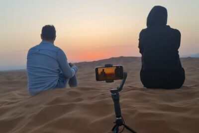 Dubai: Unique SUNRISE 4WD Red Dunes Safari - Sandboarding, camel ride, and the calm after the adrenaline