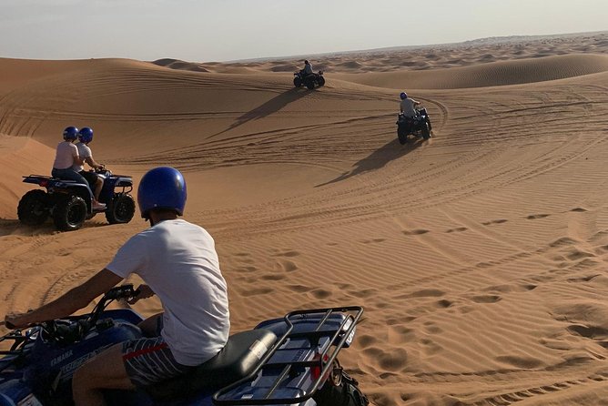 Dubai: Unique SUNSET Quad Bike Red Dunes Safari - Who this Dubai sunset quad safari is best for