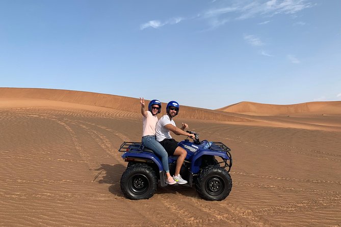 Dubai: Unique SUNSET Quad Bike Red Dunes Safari - FAQ