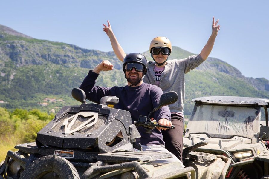 Dubrovnik: Kojan Koral ATV Quad Safari with transport - From Dubrovnik roads to Konavle fields in one van ride