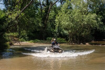 Dubrovnik: Kojan Koral ATV Quad Safari with transport - Kojan Koral base: your ATV, your gear, your safety run-up