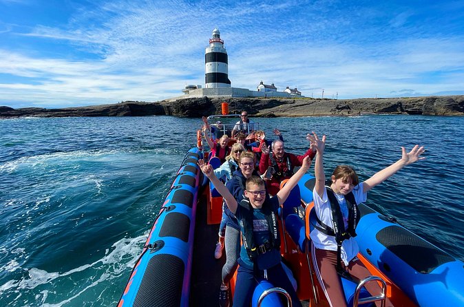 Dunmore East Sea Safari to Hook Lighthouse - Smugglers, pirates, and the dolphin watch
