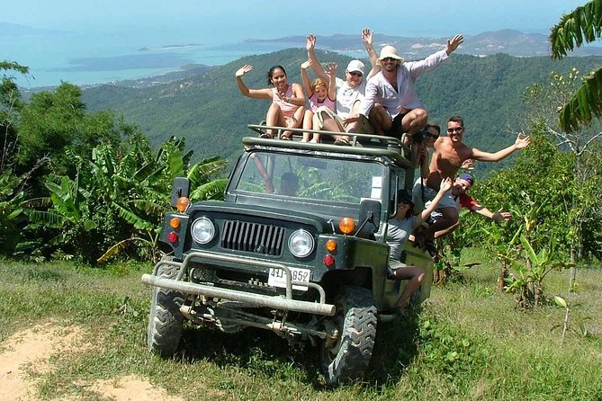 Eco Jungle Safari Tour around Koh Samui Including Lunch - The 4x4 Jeep Ride: why this feels like real Koh Samui