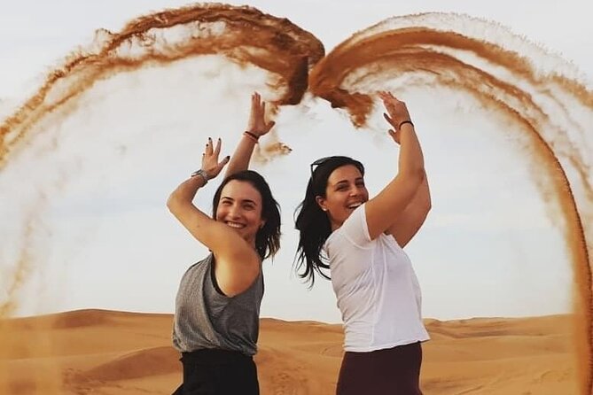 Evening Desert Safari & BBQ With Live Shows,Camel Ride,Falcon pic - Duration and Group Feel: How the Evening Flows
