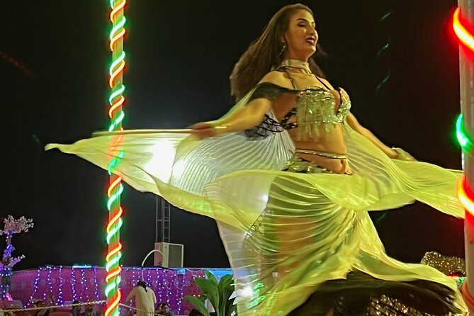 Evening Desert Safari Camel Ride Live Shows Shisha Dinner - Lahbab Red Dunes And The Evening Mood Shift