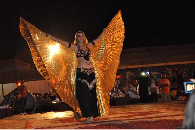 Evening Desert Safari Dubai with Belly Dance - Sunset Photography and Arabic Dress Portrait Time