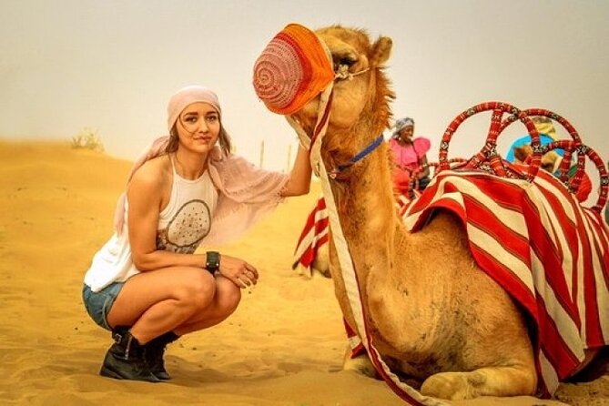Evening Desert safari Dubai With Quad Bike Ride & BBQ dinner - Entertainment Blocks: Tanura, Belly Dance, and Fire Show in One Evening