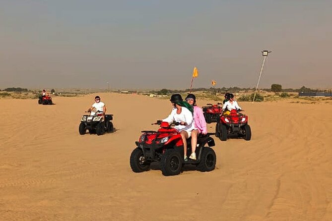 Evening Desert Safari Dubai with Quad Bike - Pickup, start time, and how the evening actually flows