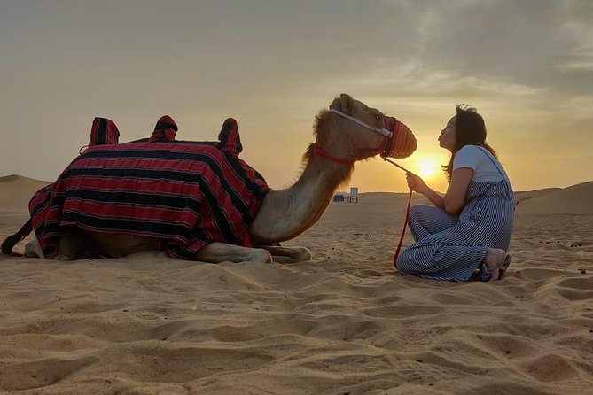 Evening Desert Safari in Dubai, Sandboard & BBQ Dinner - The guide can make or break the night (Siddiqi is a great example)