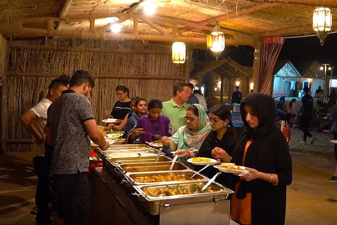 Evening Desert Safari Tour With Dinner & Entertainment - BBQ Buffet Dinner, Unlimited Refreshments, and Shisha