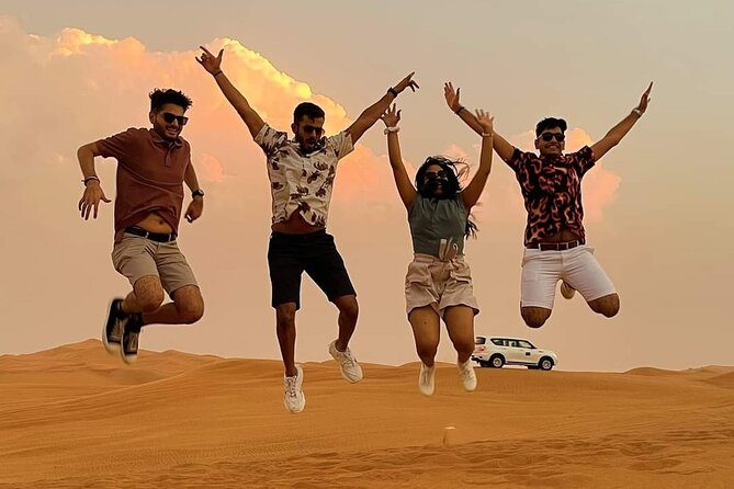 Evening Desert Safari with BBQ Buffet Camel Ride and Arabic Shows - Sandboarding at Camp: Where the Fun Becomes Physical
