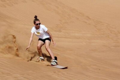Evening Desert Safari With BBQ Dinner - 4x4 dune bashing in the Red Desert: the thrill section