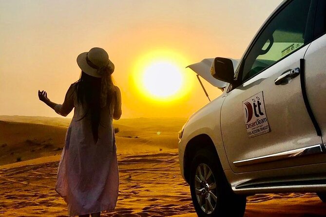 Evening Desert Safari with Quad Bike - Camel ride at sunset: where the tour breathes