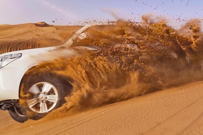 Evening Desert Safari with Quad Bike, Dune Bashing, Entertainments, BBQ Dinner - Sunset sand to the camp: snacks and the slow-down moment