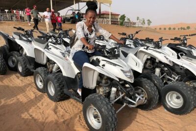 Evening Desert Safari with Quad Bike, Dune Bashing, Entertainments, BBQ Dinner - Quad bike and dune bashing: adrenaline, with room for comfort