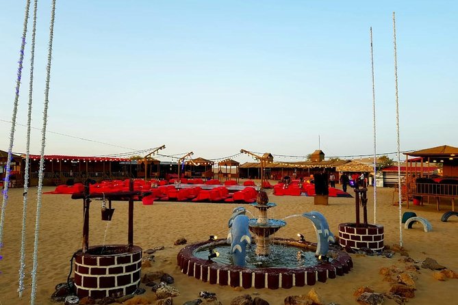 Evening Red Dunes Desert Safari With BBQ Dinner - Dinner Is the Main Event: BBQ Buffet Plus Real Stage Energy
