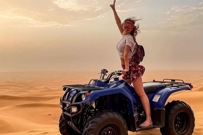 Evening Red Dunes Safari with Quad Biking, BBQ Dinner & LiveShows - Quad Biking in the Dunes: The Part You Control