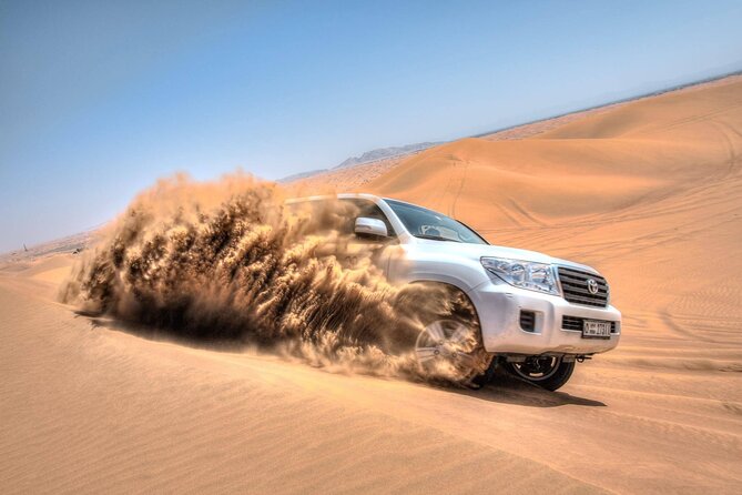Evening Red Dunes Safari with Quad Biking, BBQ Dinner & LiveShows - Camel Ride, Then Dune Bashing: The Intensity Switch