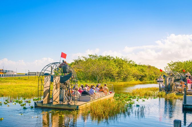 Everglades Airboat Safari Adventure with Transportation - Comfort tips that matter: open-air seating, clothing, and keeping your day easy