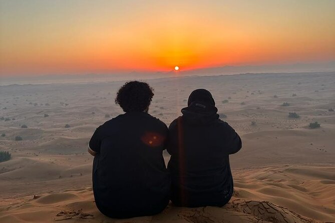 Exclusive Desert Safari Camel Ride Sandboard & Buffet BBQ Dinner - Al Aweer: camel ride, henna painting, and the evening entertainment setup
