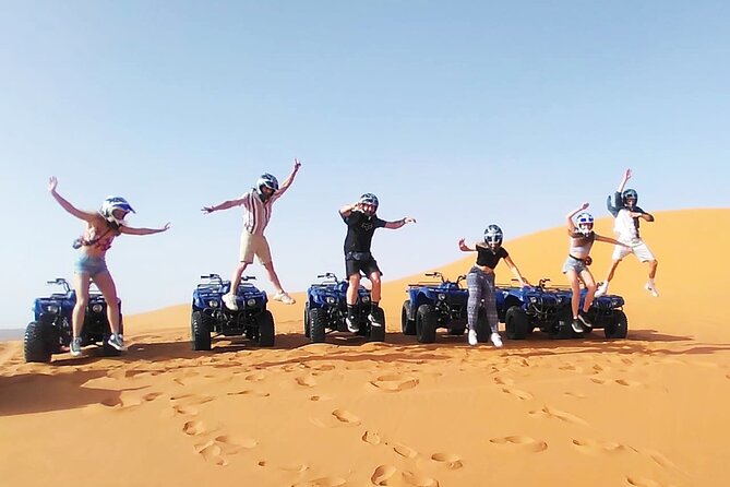 Exclusive Merzouga Desert Safari: Camel Ride, Sandsurf & Dinner - Sunrise the next morning, then back to Hassilabied