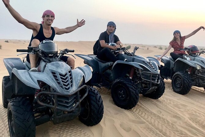 Exhilarating Desert Safari, Including BBQ Dinner from Dubai - Belly Dance, Fire Dance, and Tanoura: The Night Shows