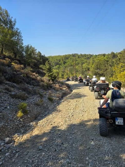 Faliraki: Quad Safari Tour - Getting set up: pickup, helmets, and your 350cc+ quad