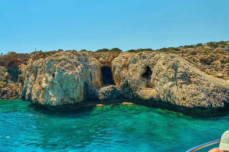 Famagusta & Blue Lagoon Jeep Safari & Boat Combination - The Blue Lagoon boat cruise from Ayia Napa: what the sea portion feels like