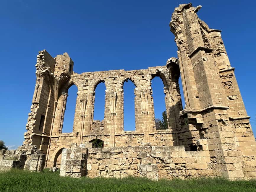 Famagusta Jeep Safari from Aya Napa/Protaras/Larnaca - The Salamis stop: ruins plus a seasonal bonus