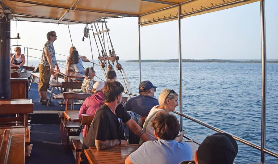 Fazana: Dolphin Finder in Brijuni islands Safari with Dinner - Brijuni National Park at sunset: what the cruise delivers