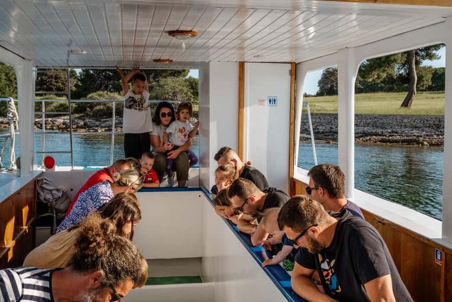FAŽANA: DOLPHIN SAFARI - Cruising the Big and Small Brijun canals: the in-between scenery