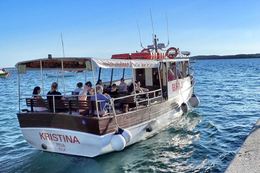 Fazana: dolphin safari and sightseeing in Brijuni at sunset - From Fazana Pier to Brijuni at Golden Hour