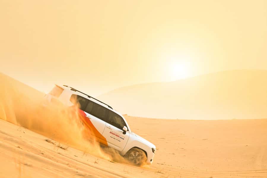 From Abu Dhabi: Dune Bashing Desert Safari - Pickup and timing: know where you’ll meet your ride