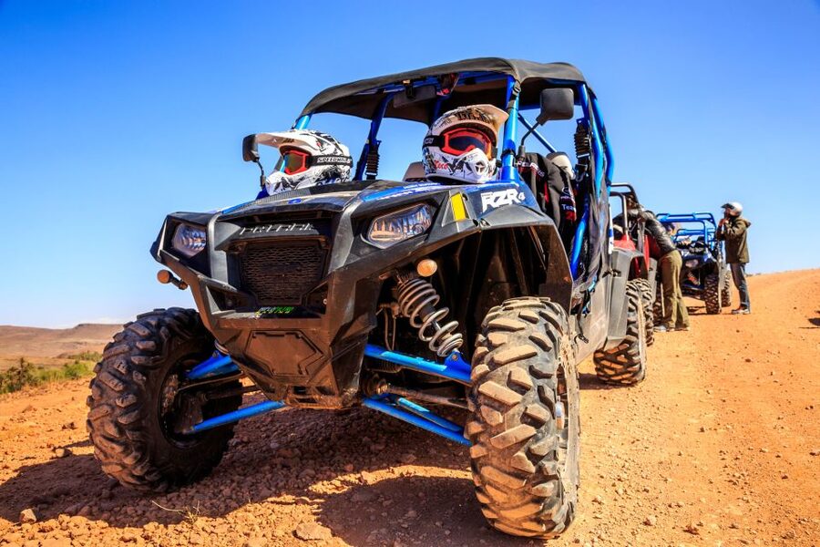 From Agadir or Taghazout: Quad Biking Safari Desert Trip - Quad setup: automatic machines, helmets, and shared rides