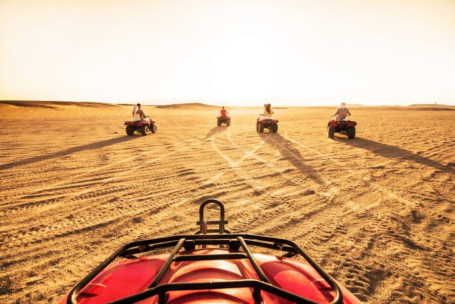 From Agadir or Taghazout: Quad Biking Safari Desert Trip - Tea stops, music, animals, and why these breaks matter