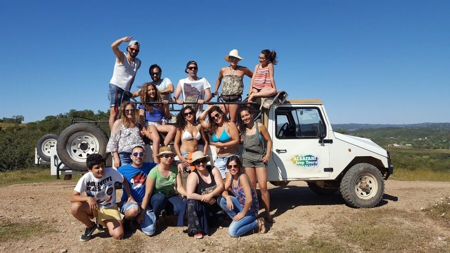 From Albufeira: Half-Day Algarve Jeep Safari - River swim and possible waterfall or spring moments