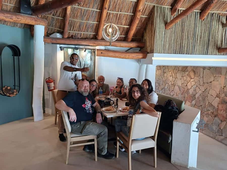 From Cape Town: Aquila Game Reserve Sunset Game Drive - After the safari: resort views, pool time, and drinks you pay for