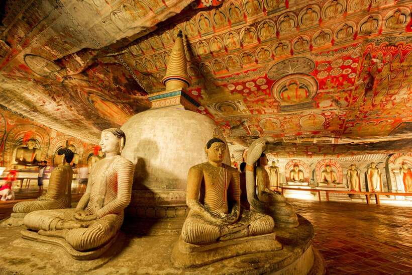 From Colombo: Sigiriya & Dambulla Day Tour with Safari - Sigiriya Lion Rock: 1,200 steps up, royal ruins out