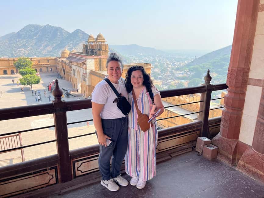 From Delhi: 4-Day Golden Triangle & Ranthambore Tiger Safari - Jaipur day: Amber Fort, Jal Mahal, and the sights that stack well