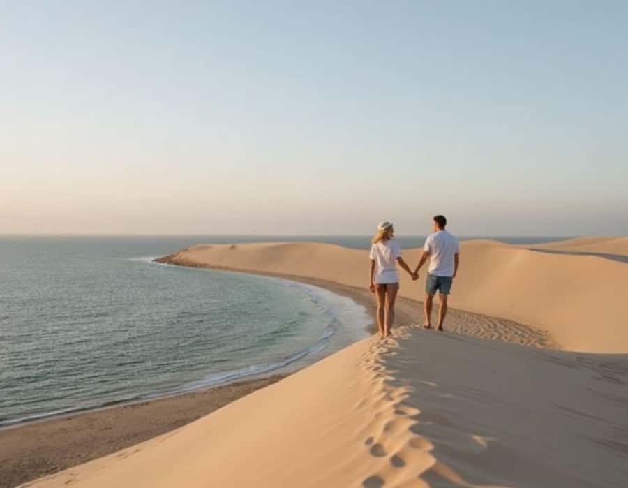 From Doha: Inland Sea Desert Safari with All Activities - Inland Sea desert: the setting that makes this safari work