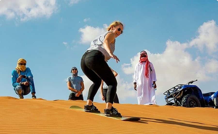 From Doha: Inland Sea Desert Safari with All Activities - Dune bashing in a 4x4 Land Cruiser: the thrill comes with real safety