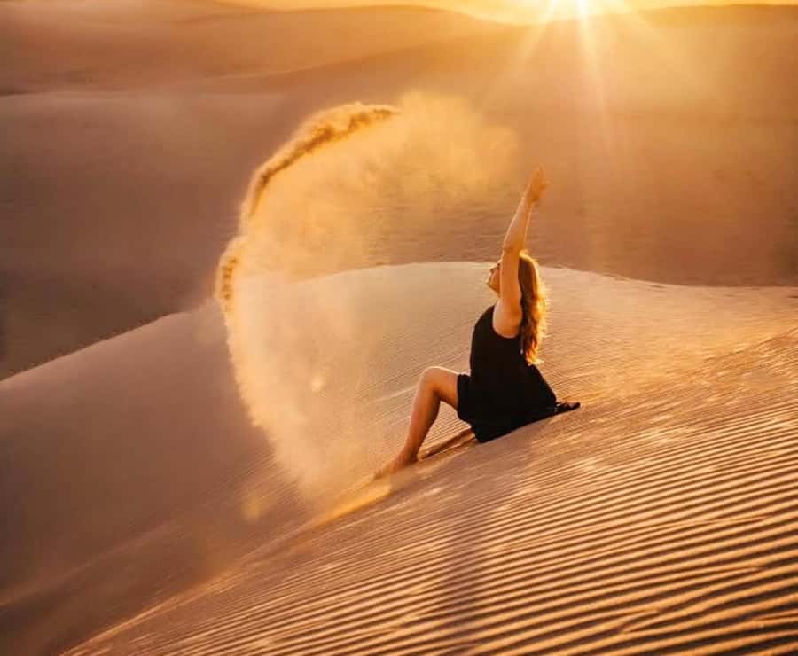 From Doha: Sunrise or Sunset Safari with Sand Boarding - Camel Camp Extras: Camels, Falcons, and Tea at the Right Moment